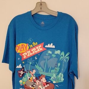 Disney Adult Pirates Short Sleeve Tee - Size L